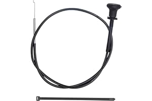 PuBaDuoParts 946-1085A Choke Control Cable for MTD Cub Cadet LT1042/LT1045/LT1046/LT1050, Troy-Bilt, Bolens Riding Lawn Mowers - Replaces 746-1085/946-1085/746-1085A/60-057