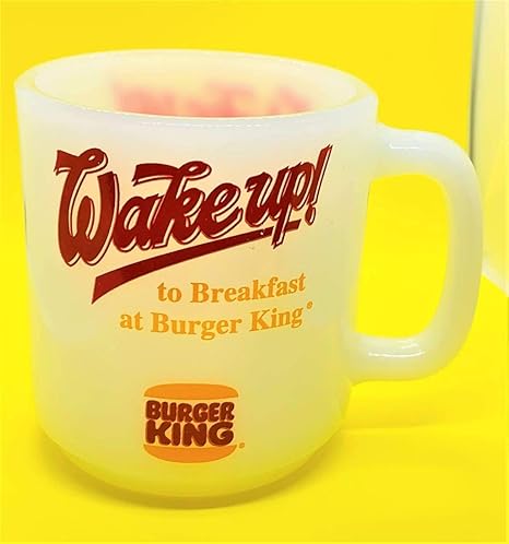 Amazon Co Jp ファイヤーキング バーガーキング アドマグ グラスベイク 食器 雑貨 コレクティブル キッチン雑貨 喫茶店 ジェダイ Usa 古着 おしゃれ ホビー