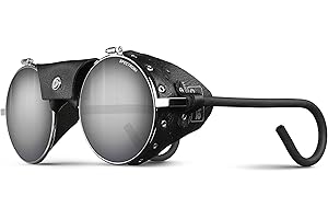 Julbo Vermont Glacier Sunglasses for Men & Women w/Side Shields for Glacial, Hiking, Trekking, Skiing & Snow Travel 100% UV