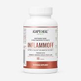 ADAPTOHEAL Inflammoff Botanical Blend - Turmeric and Rhodiola, 90 Capsules | 8-Herb Blend Traditionally Used to Support Joint, Muscle &amp; Mobility - with Turmeric &amp; Rhodiola