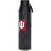 Tervis Venture Water Bottle Indiana Hoosiers - Full Speed Triple Insulated Tumbler Travel Cup Keeps Drinks Cold & Hot, 26oz, Stainless Steel