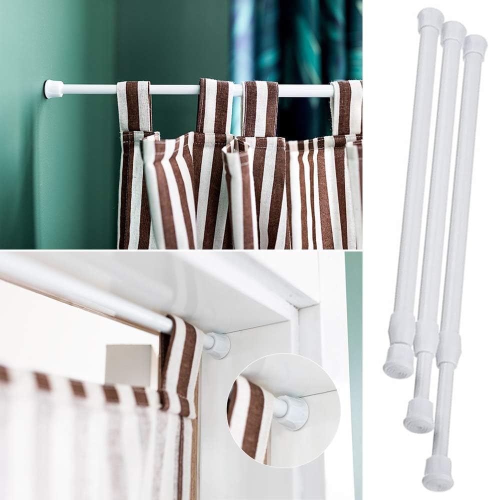 Sciarpa finestra Decotex 1 pezzo bianco puro voile