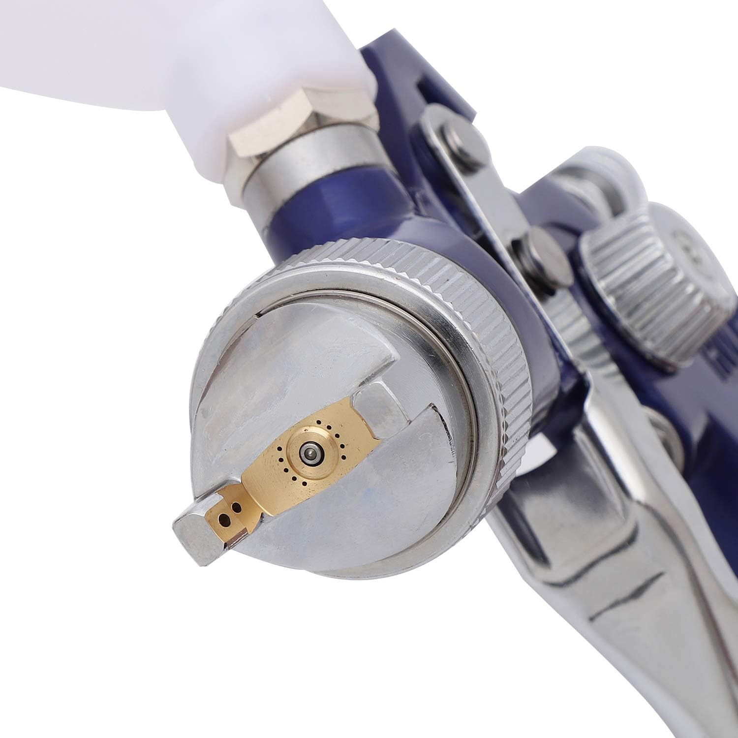 ORAZIO Paint Spray Gun HVLP High Volume Low Pressure 1.4mm Nozzle Vehicles Furniture Decorating Fence Painting Air Compressor Tool 22142030 - Image 5