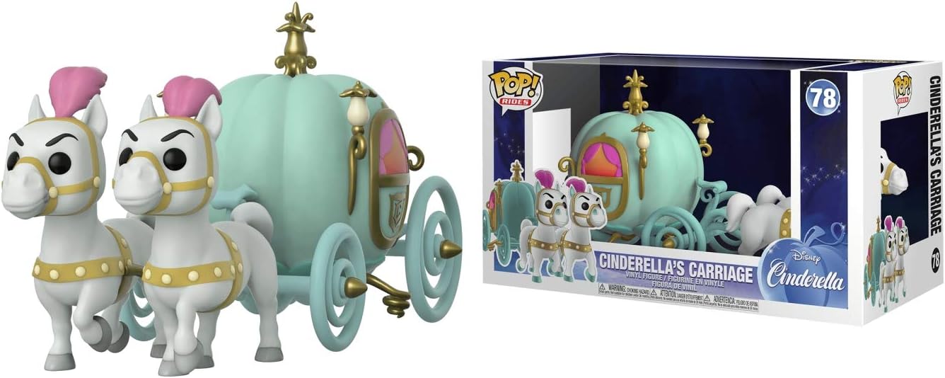 Funko POP! Town: Disney, Cinderella, Carriage With Fairy Godmother, Collectable Vinyl Figure, Gift Idea, Official Merchandise - Image 4