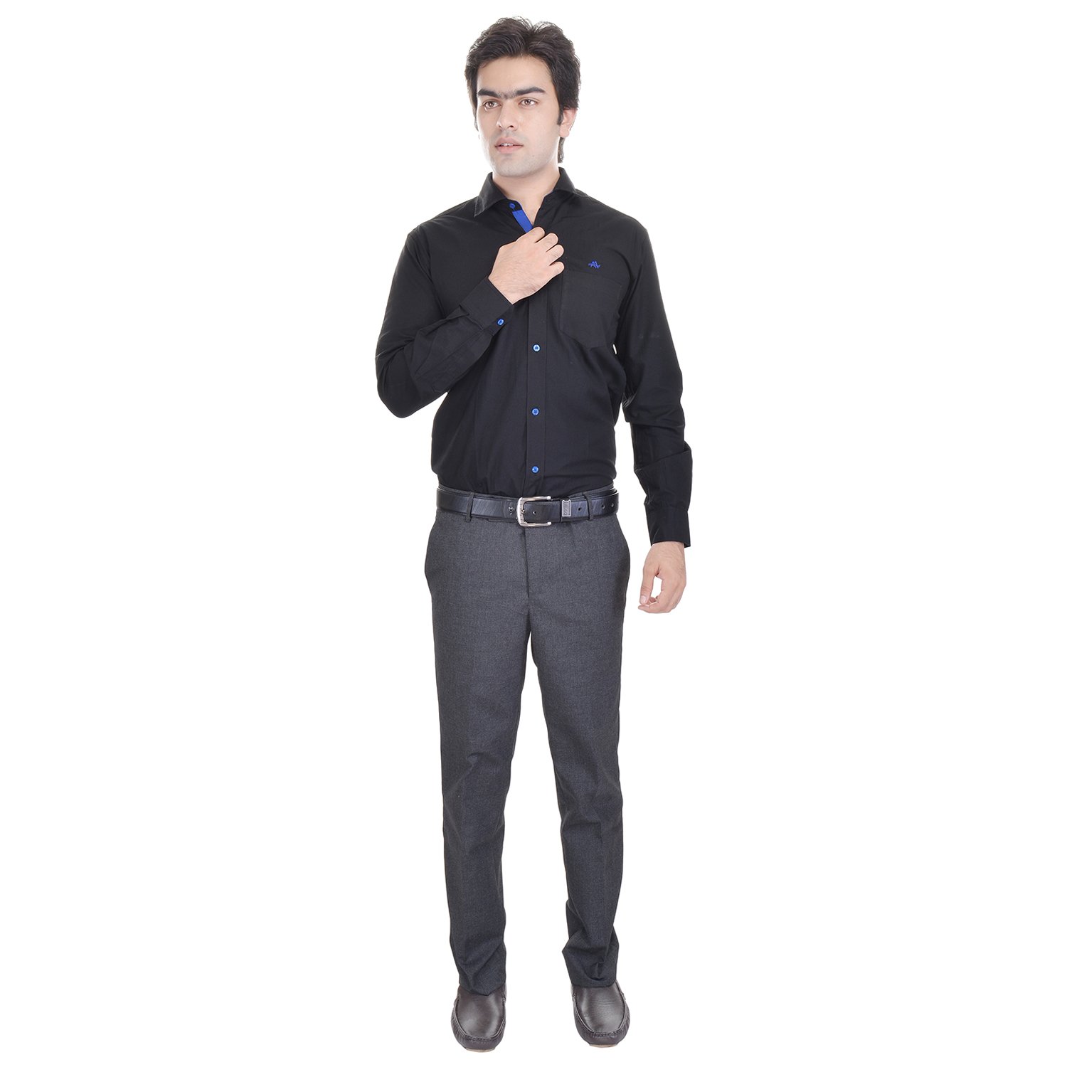 ad & av mens formal trouser 136_black worsted218_bb