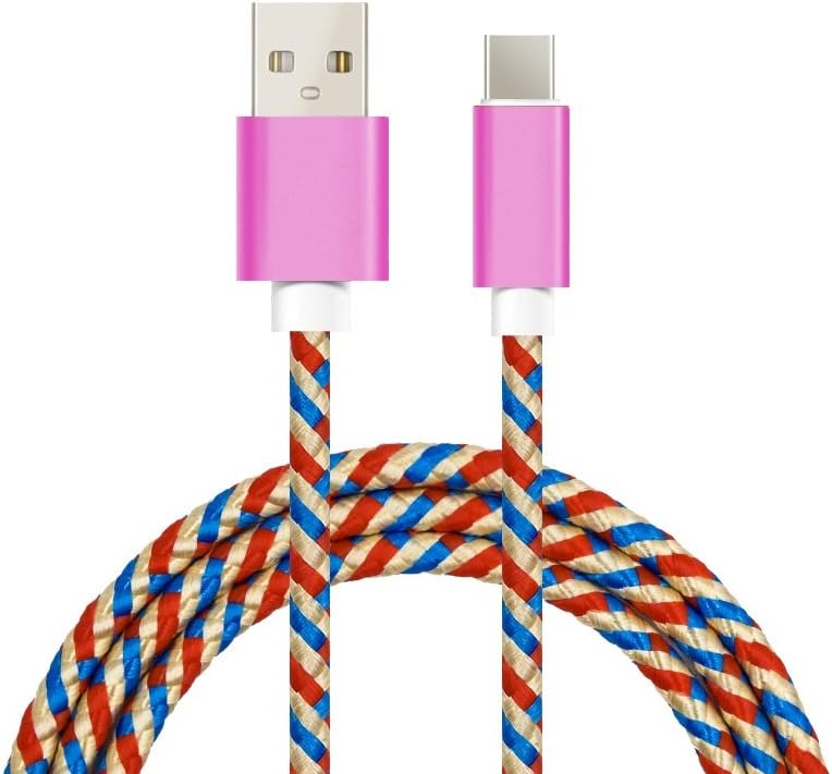 Connecter Huawei P20 Lite Sur Tv Bellatio Cable compatible avec Huawei P20 Lite nylon tresse câble usb c