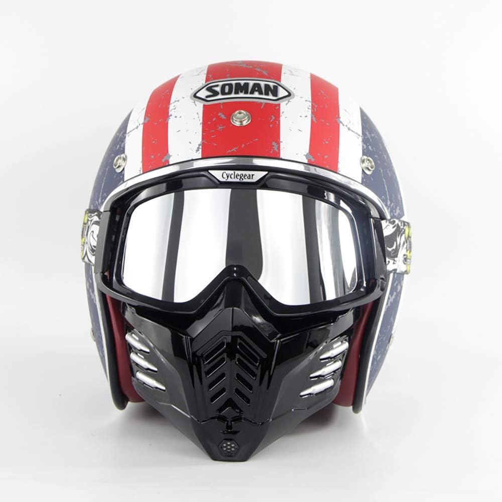 Casque moto visage Clearance