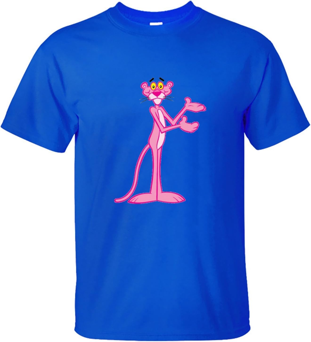 TKAT Men's The Pink Panther Comedy Films Character T Shirt