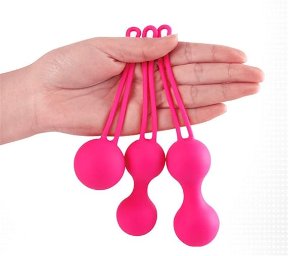 3 Pcs/Lot Soft Silicone Kegel Ben Wa Balls Waterproof