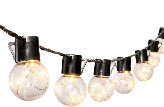 17 Ft Shatterproof Led Patio Outdoor String Lights With 20 Clear