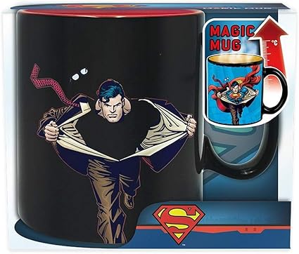 DC Comics - Taza de cerámica con efecto térmico (460 ml, en ...