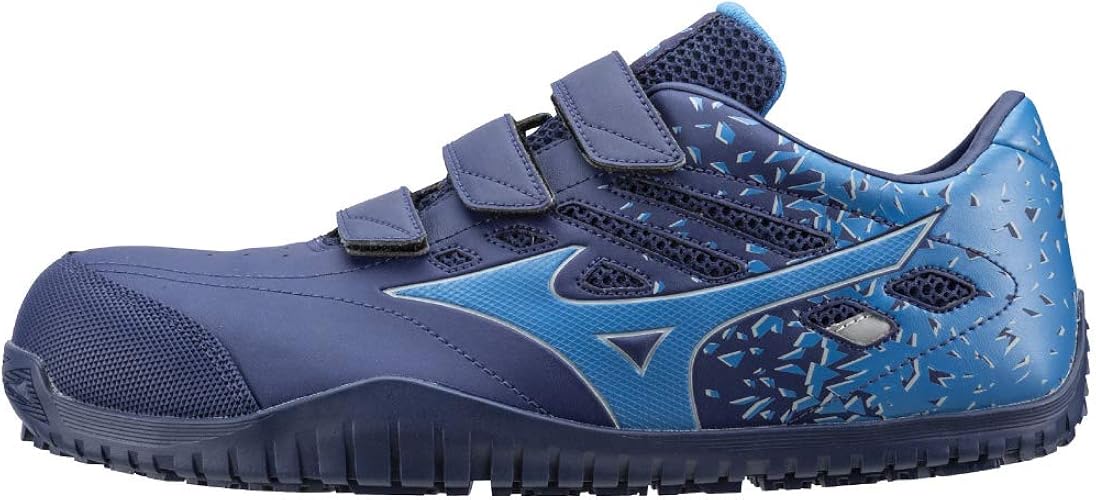 Amazon ミズノ 安全靴 オールマイティ Td22l 軽量 ベルト 運輸業向け Jsaa 普通作業用 A種 メンズ 安全靴 作業靴