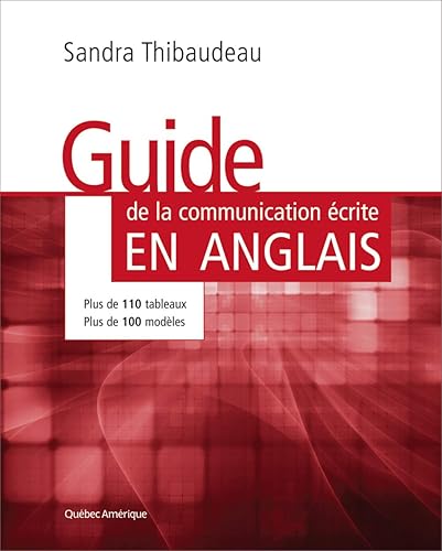 Download Guide de la communication écrite en anglais PDF