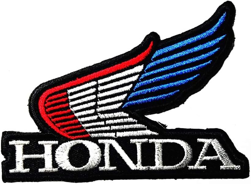 Automotive Industry Motorcycle Motorbike Wing Vehicle Logo Patch Embroidered Sew Iron On Patches Badge Bags Hat Jeans Shoes T-Shirt Applique