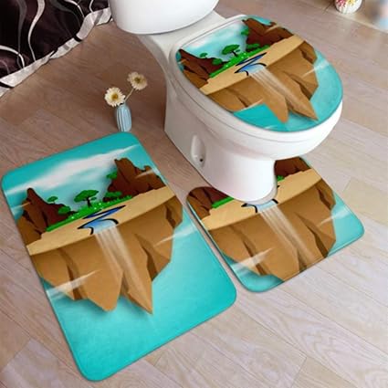 Alfombra de baño, Alfombras de baño, Eco Medio ambiente Concepto Idea