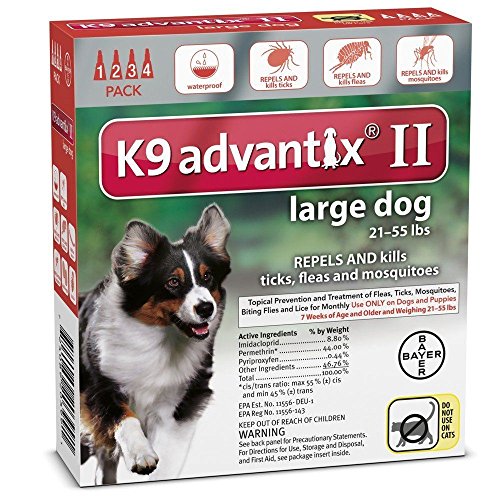 K9 ADVANTIX II FOR LARGE DOGS by K-9 Advantix