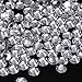 1440 Pieces Hotfix Rhinestones Crystals Hot Fix Clear AB Crystals Round Flatback Gems Glass Stones Crystal Rhinestones Bulk for Crafts Clothing Dance Costumes, 5mm