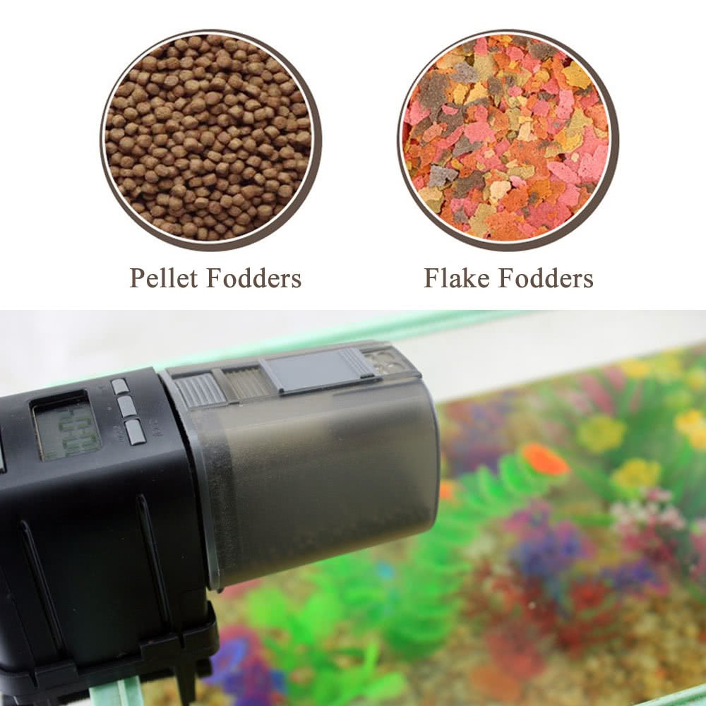 Zenuss Lcd Automatic Fish Feeder Aquarium Tank Auto Food Timer