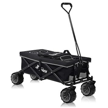 Samax Hand Cart Wagen Trolley Garten Cool Bag Coaster Wagen