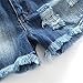 Lankey Girl Clothes Little Kids Short Sets Cotton Casual Coat Jeans 2 Pcs Pants Sets