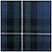 Amazon Brand – Pinzon 160-Gram Yarn-Dyed 100-Percent Cotton Flannel Sheet Set, Queen, Blackwatch Plaid