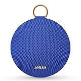 AOMAIS Ball Bluetooth Speakers,Wireless Portable Bluetooth 4.2 ,15W Superior Sound with DSP,Stereo Pairing for Surround Sound,Waterproof Rating IPX7,For Sports,Travel,Shower,Beach,Party(Blue)