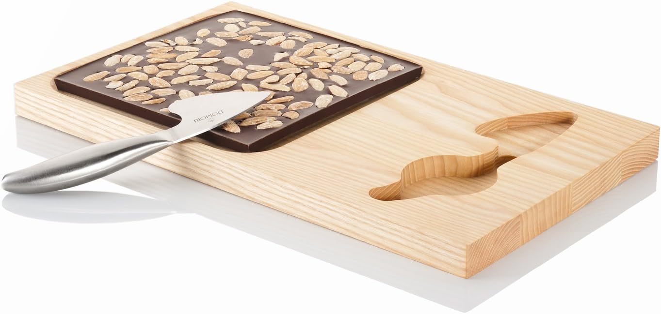 Tagliere Quantum con Cioccolato Mandorlato Fondente 300g