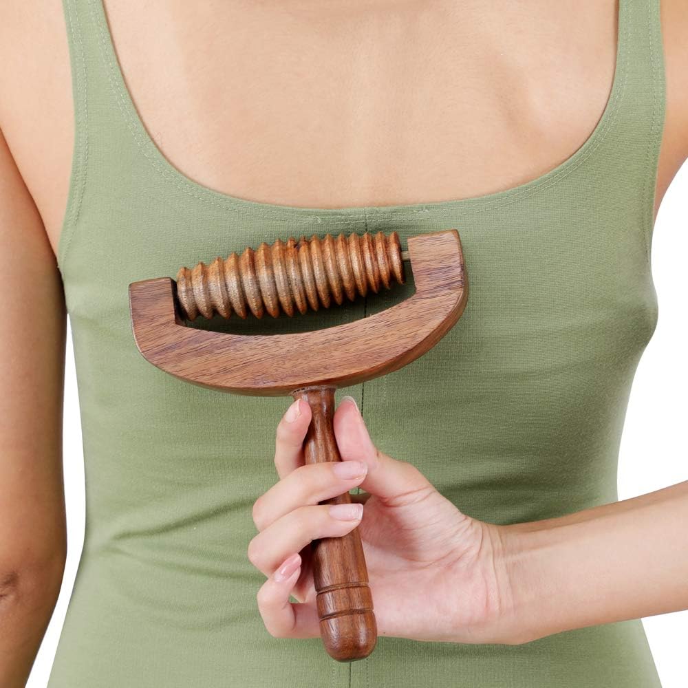 NatureSooth Handcrafted Wooden Limb Massager - Relieves Tired Leg and Arm Muscles, Brown - Image 5