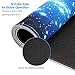 Large Gaming Mouse Pad Extended Mousepad Game Mouse Mat Non-Slip Durable Stitched Edges Computer Keyboard Mouse Mat for Desktop Laptop PC Home Office Game Player (30.7x11.8x0.12IN) (Star Sky)
