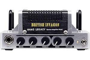 Hotone Nano Legacy British Invasion 5-Watt Compact Guitar Amp Head with 3-Band EQ