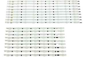 VEPKZFZNTC Kit LED Backlight Strips Fit for Samsung UN50F5000AF UN50F5000 UE50F6130AK UN50F6300AF UN50F6300 BN96-27900A 27901
