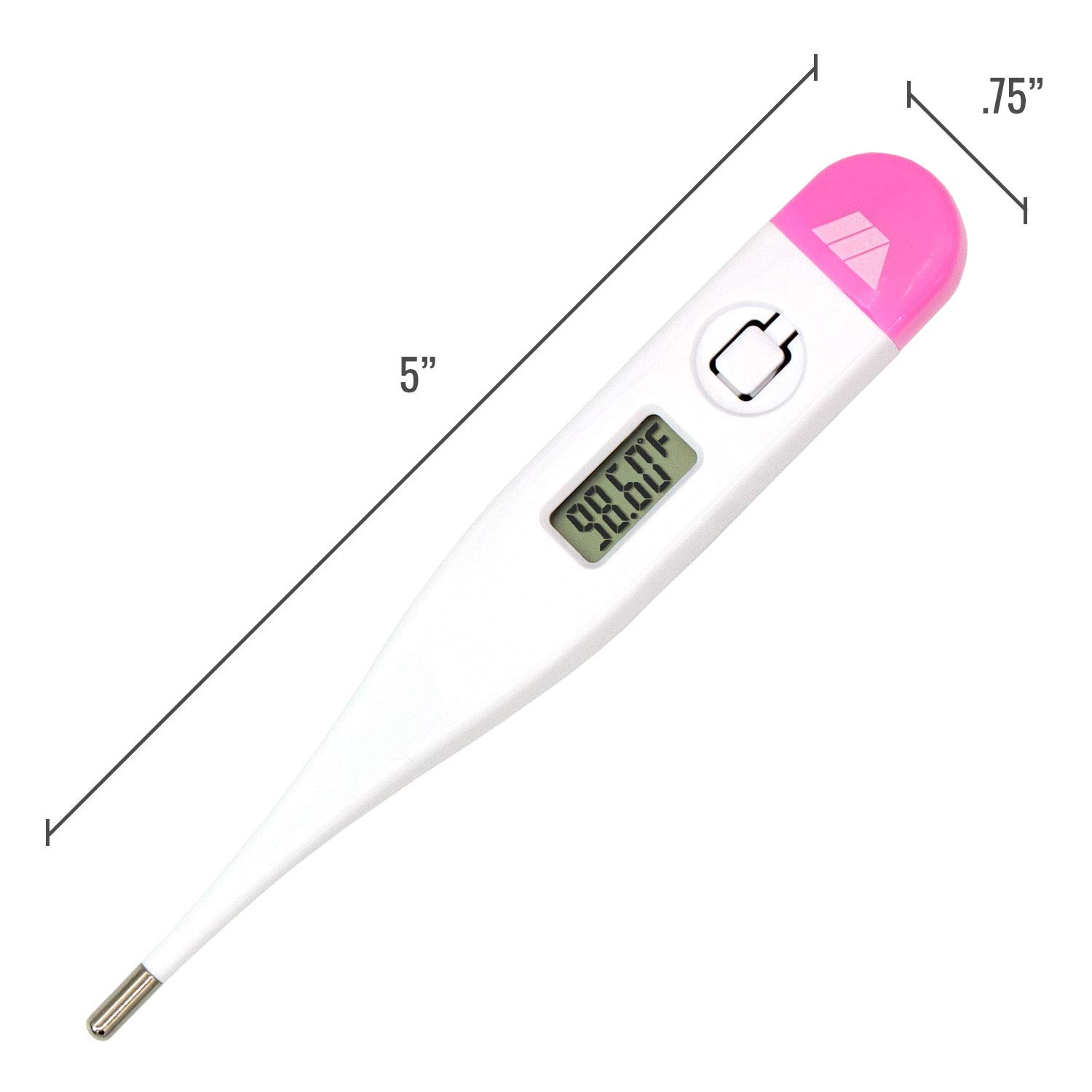 MABIS Digital Basal Body Thermometer for Ovulation Tracking, Fertility, Period Tracking and Natural Family Planning with Beeper and Memory, Oral Use Only