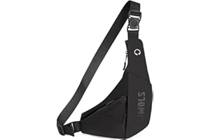 Cajmols Sling Bag Chest Shoulder Backpack Fanny Pack Crossbody Bags for Men Travel Hiking Daypack
