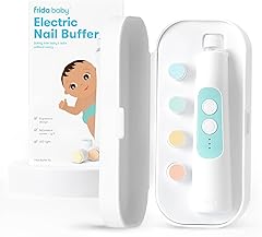 Frida Baby Electric Nail Trimmer, Safe & Easy Electric Nail File, Baby Nail Clipper & Nail Trimmer Kit for Newborn, Toddler, 