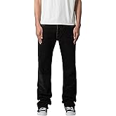 mnml Men's B577 Suede Western Flare Denim