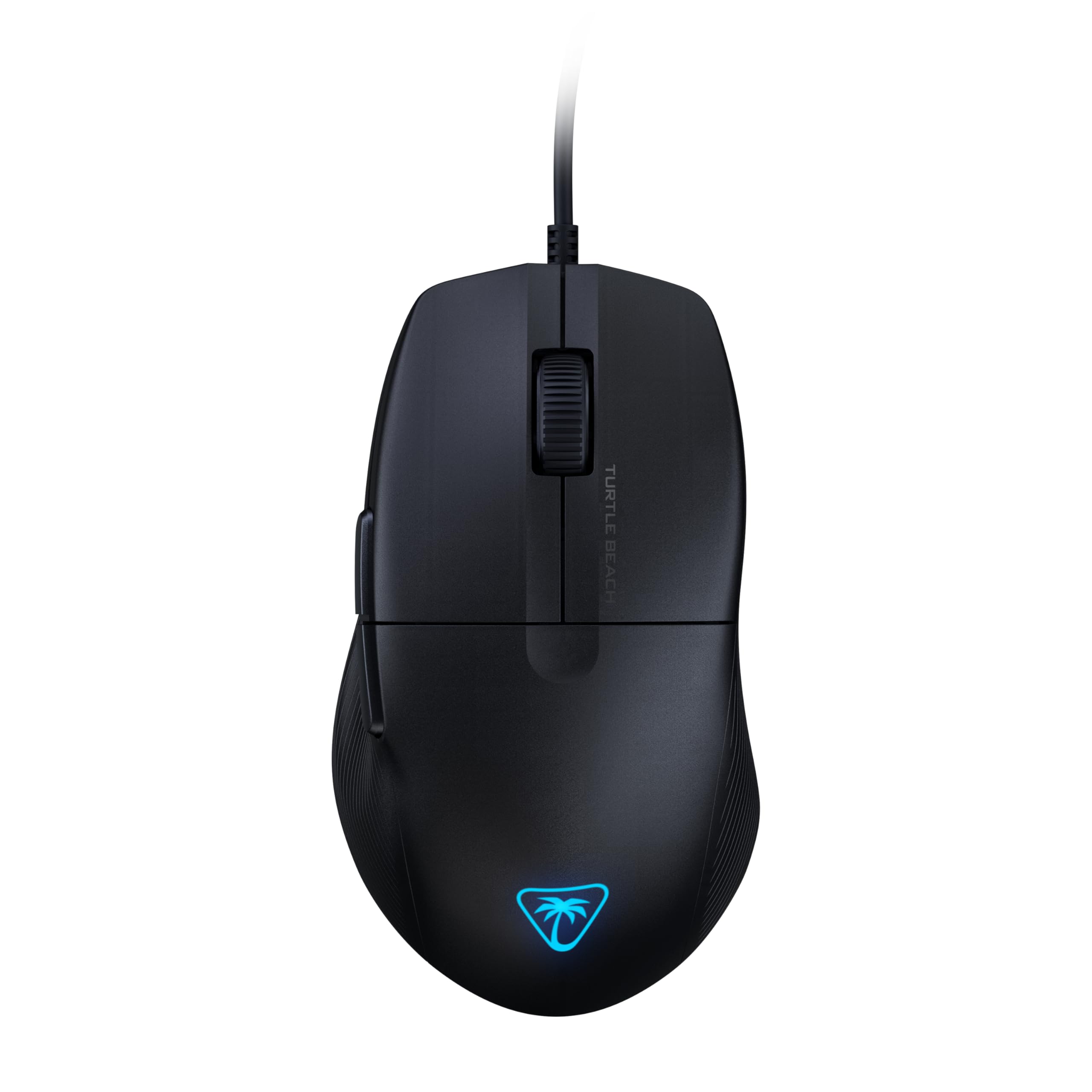Turtle Beach Pure SEL Wired RGB Gaming Mouse, Ultra-Light 49g Ergonomic Design, 8000 DPI Optical Sensor, Mechanical Switches, Pretension System, Pure PTFE Glides, AIMO RGB Lighting – Black