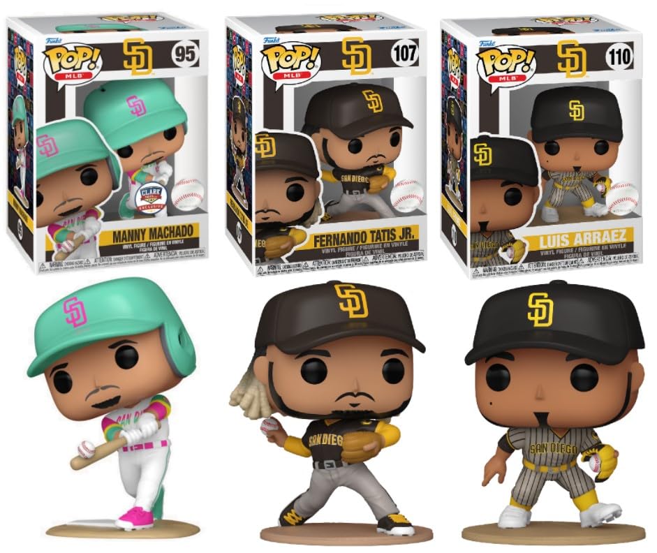 Photo 1 of Funko San Diego Padres MLB Pop! Lot of (3)