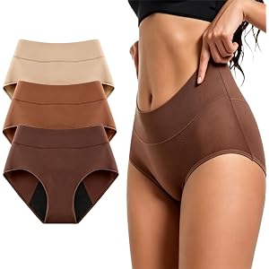 Hhhchpm Opalpaws Incontinence Underwear, 3 Packs Leak-Proof Underwear