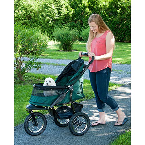 Pet Gear NoZip AT3 Pet Stroller for Cats/Dogs, Zipperless Entry, Easy