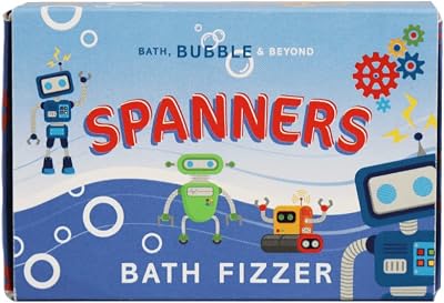 Bath Bubble & Beyond Spanners Robot Novelty Bath Fizzer 70g