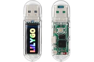 LILYGO T-Dongle-S3 ESP32-S3 TTGO Development Board with Screen Dongle 0.96 inch ST7735 LCD Display TF Card