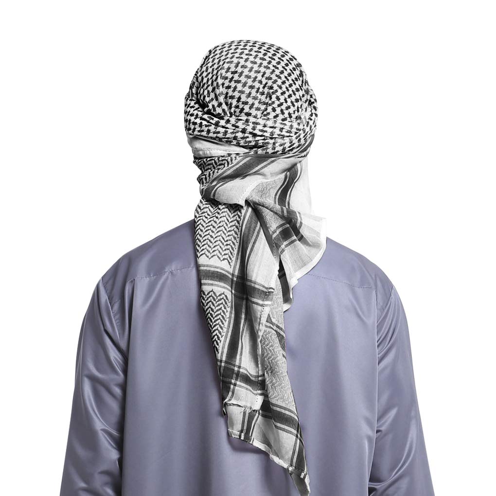 Mua Men Arab Shemagh Headscarf Muslim Dubai Turban Cap Neck Wrap Muslim ...