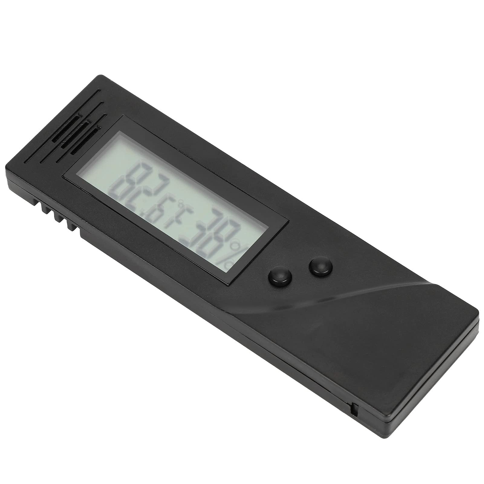 AUHX Cigar Digital Hygrometer, Humidor Humidity Meter, Black, Tabletop, AUHXmcs6gqn7te9511