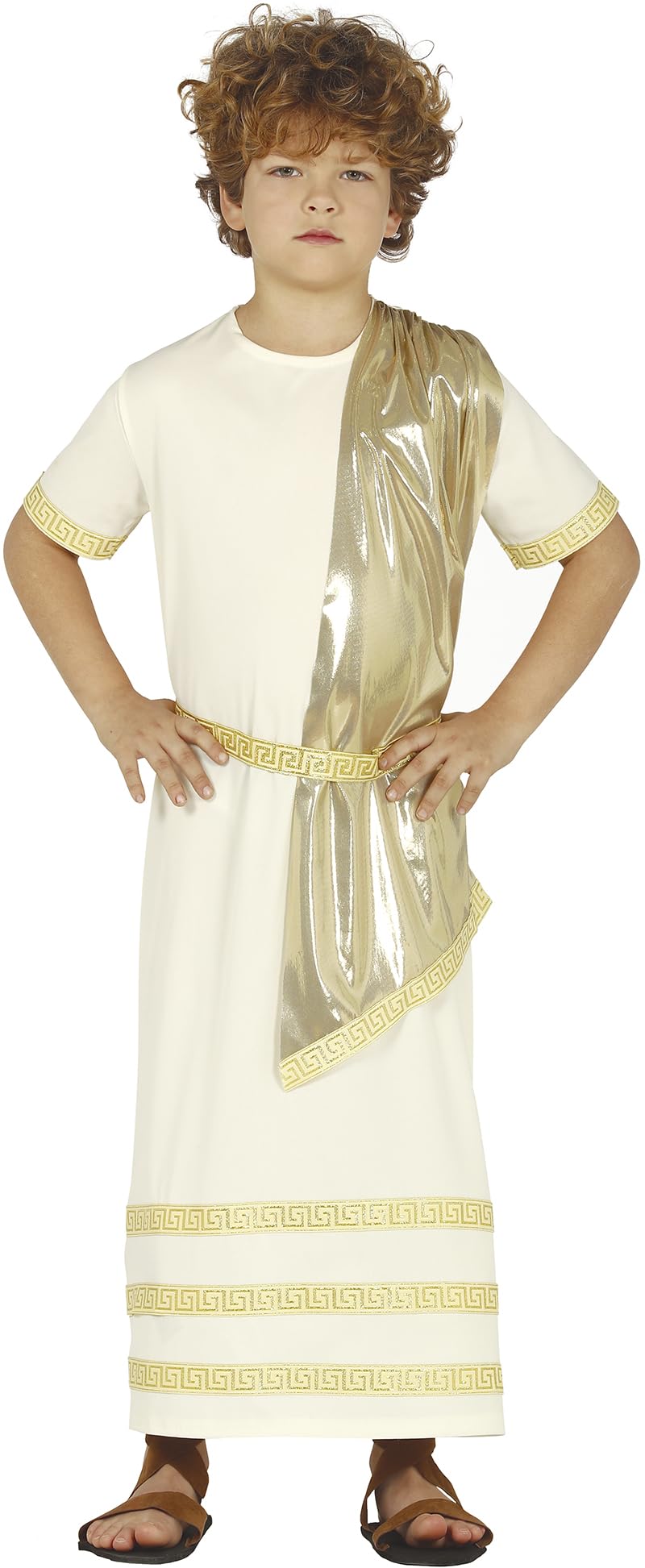 Procos 83689 Costume, Gold, 5-6 años (110-115 cm)