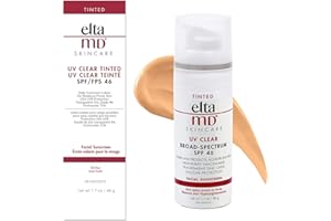 EltaMD UV Clear Tinted Broad-Spectrum SPF 46 Facial Sunscreen, 1.7 oz