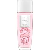 Chanson Cherry Hair &amp; Body Mist for Women 2.5 fl oz (Pack of 1), Notes of Red Berries, Cherry, and Tonka, Women's Fragrance, Long Lasting, Everyday Fragrance, Travel Size