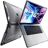 SUPCASE for MacBook Pro 14 Inch Case 2025-2021 (Unicorn Beetle), M5/M4/M3/M2/M1 Pro/Max A3434 A3185 A3401 A3112 A2918 A2992 A2779 A2442 Rugged Hard Shell Protective Cover for MacBook Pro 14", Black