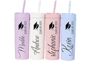 Personalized Graduation Tumblers 2023 or 2024, Graduation Gifts for Her Personalized Grad Gifts Grad Tumblers 2023 or 2024 Gr