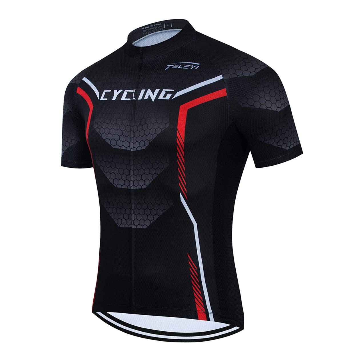 Cycling Jersey Men, Summer Short Sleeved Bike