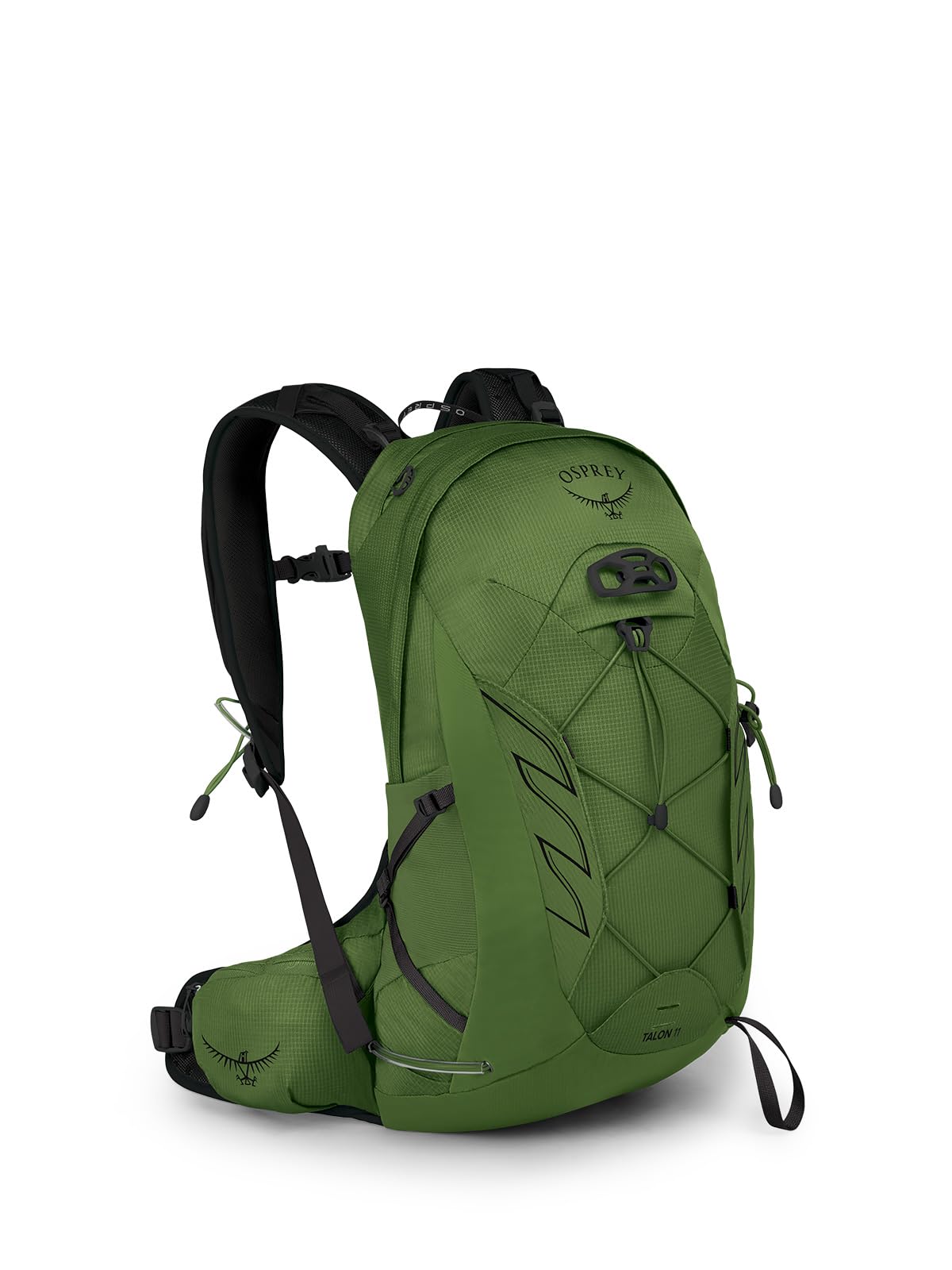 Osprey Talon 11 Men's Hiking Backpack Green Belt/Black S/M